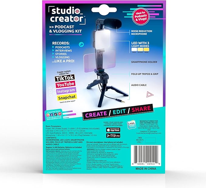 Studio Creator Podcast & Vlogging Kit