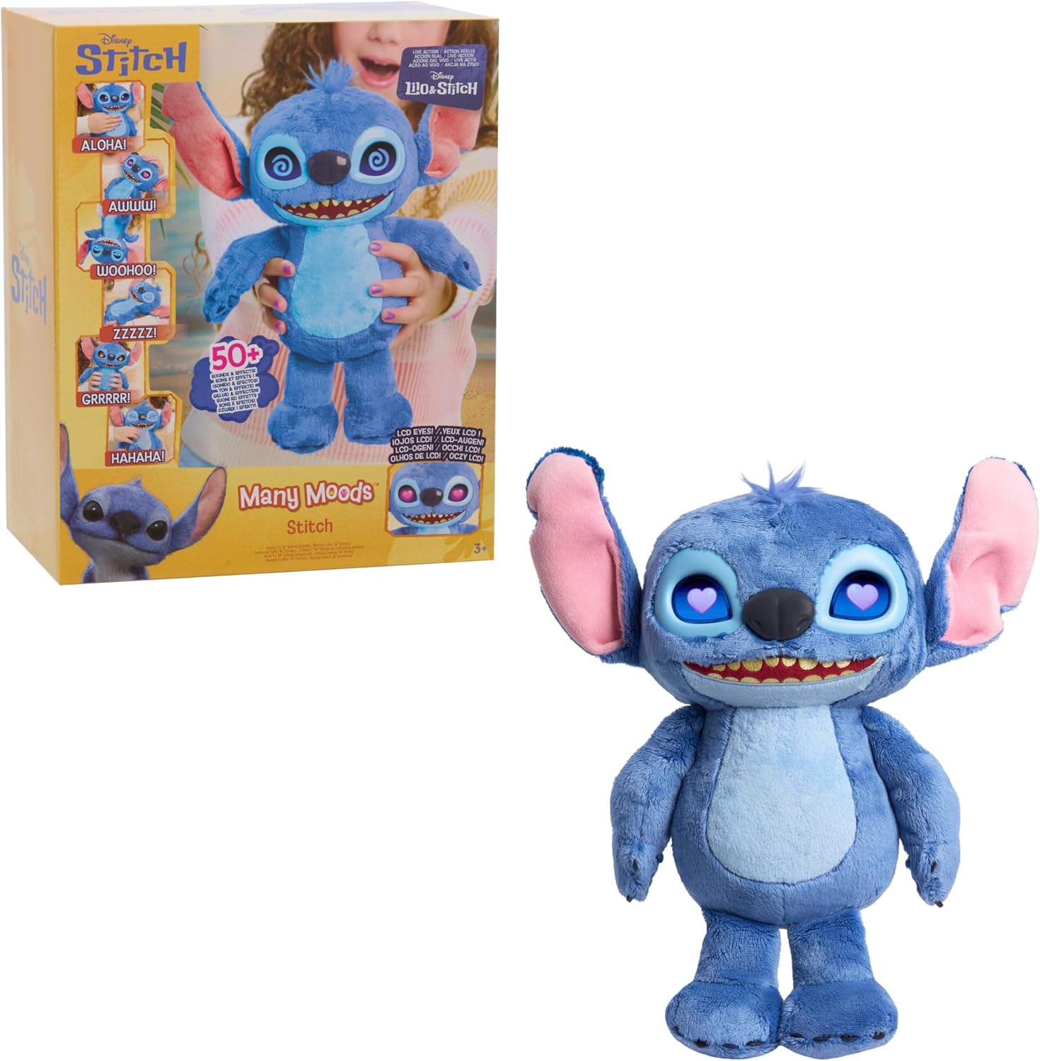 Disney Stitch Many Moods of Stitch Plush Disney Stitch Many Moods of Stitch Plush