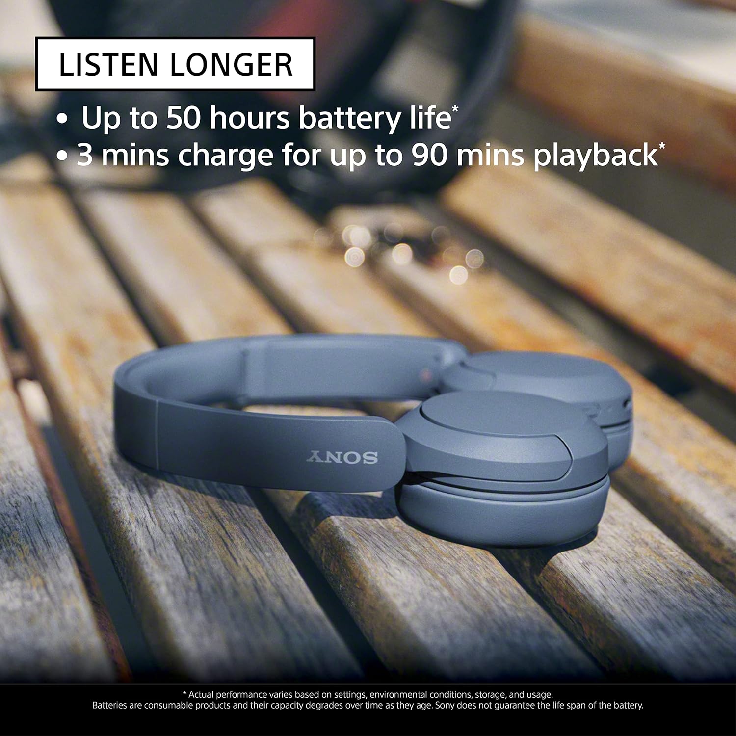 Sony WH-CH520 Wireless Headphones - White Sony WH-CH520 Wireless Headphones - White