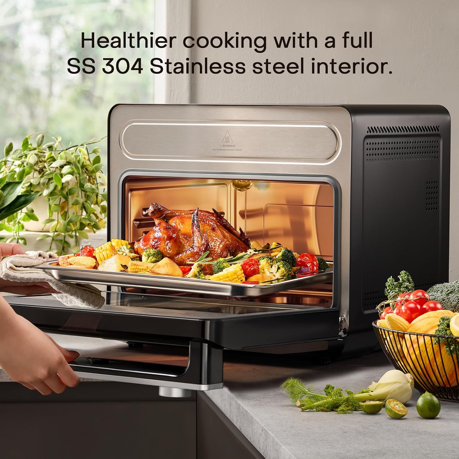 Steami 24L - All in One | Steam + Air Fryer Oven