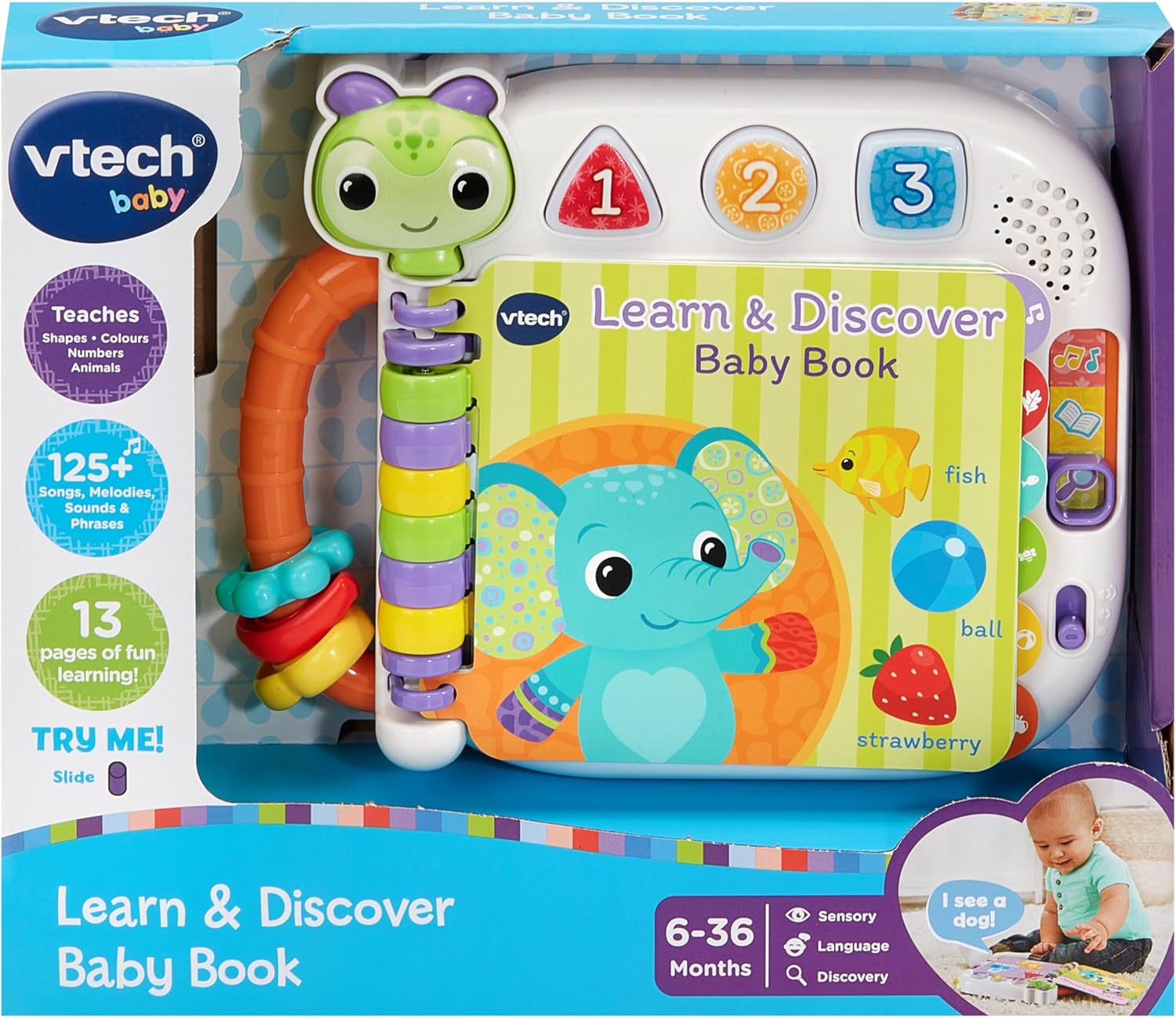 Learn & Discover Baby Book