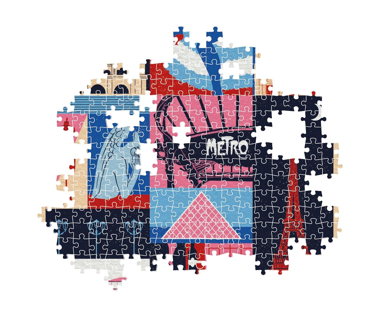 The City Paris-1000 Pieces, City Puzzle The City Paris-1000 Pieces, City Puzzle