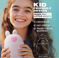 Bestie Foodie Kids Insulated Food Jar – Cute Character Lunch Container for Children