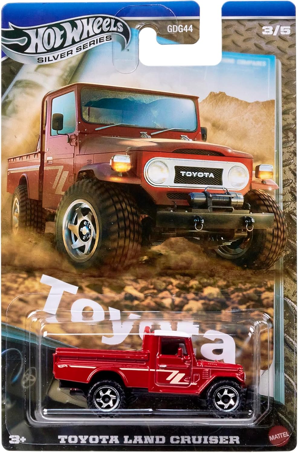 Hot Wheels Silver Series - Toyota Land Cruiser 80 (Copy)