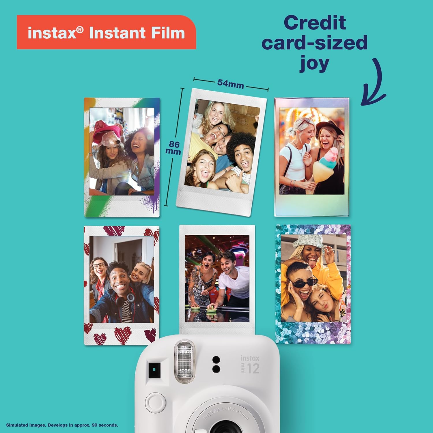 Fujifilm INSTAX MINI 12 - Pastel Blue