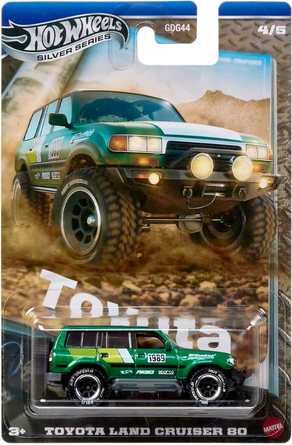 Hot Wheels Silver Series - Toyota Land Cruiser 80