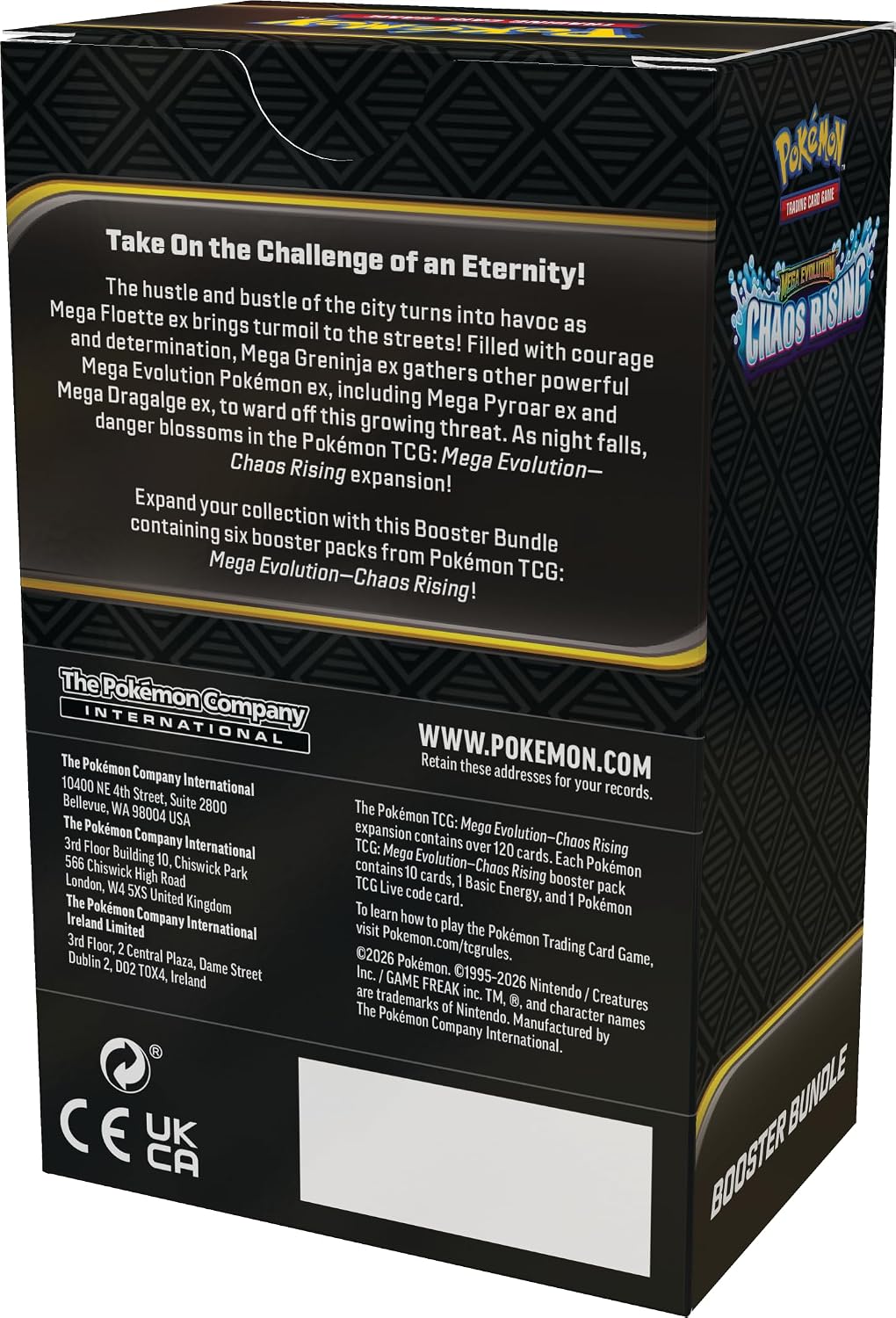Pokemon ME04 CHAOS RISING BOOSTER BUNDLE 4