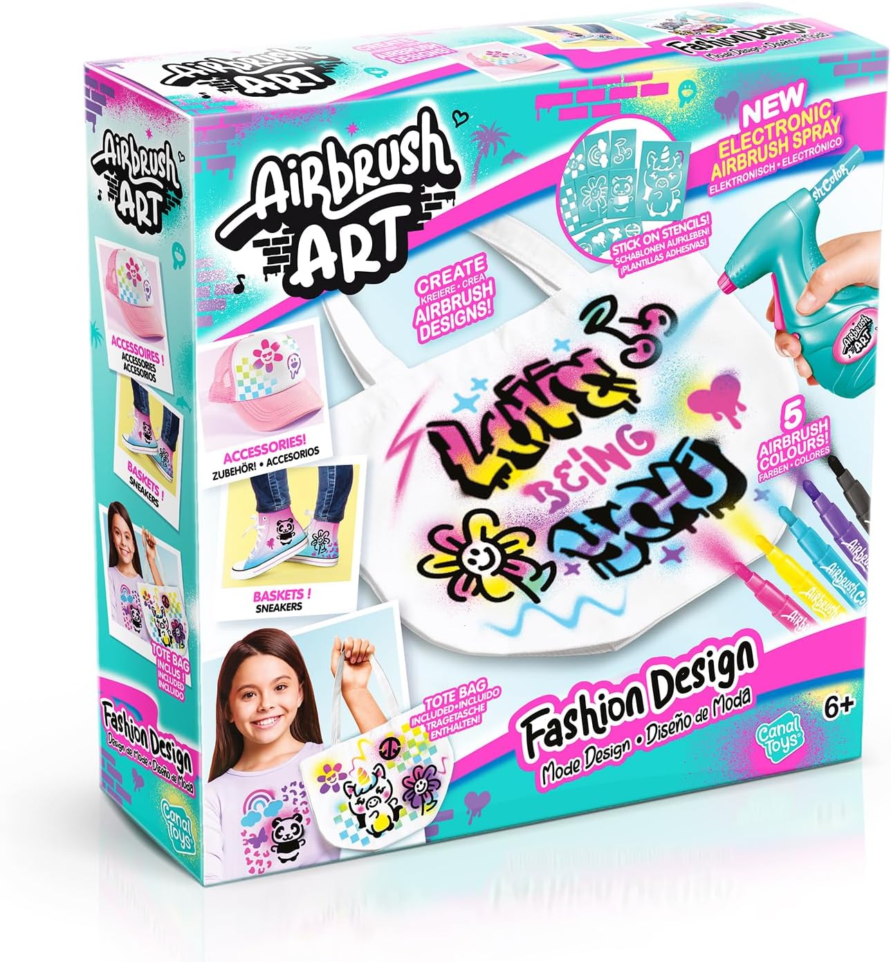 Airbrush Fashion Design Kit Airbrush Fashion Design Kit