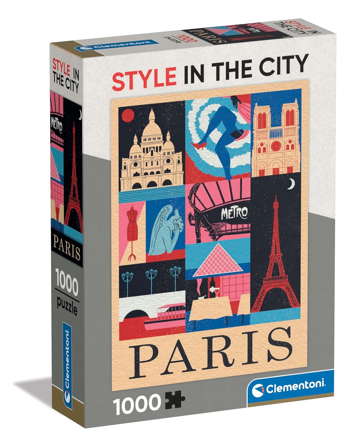 The City Paris-1000 Pieces, City Puzzle The City Paris-1000 Pieces, City Puzzle