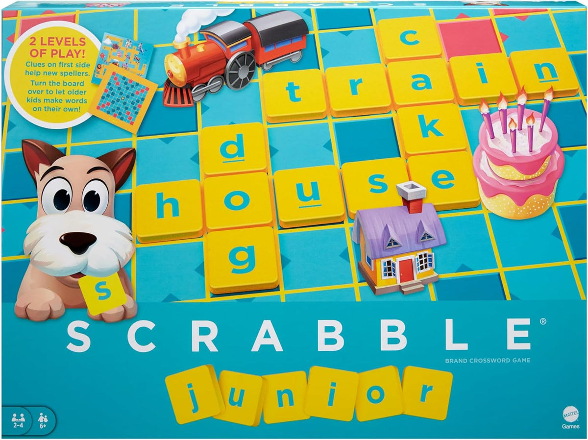 Scrabble Junior Kids Crossword Game