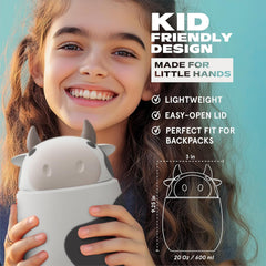 Bestie Foodie Kids Insulated Food Jar – Cute Character Lunch Container for Children