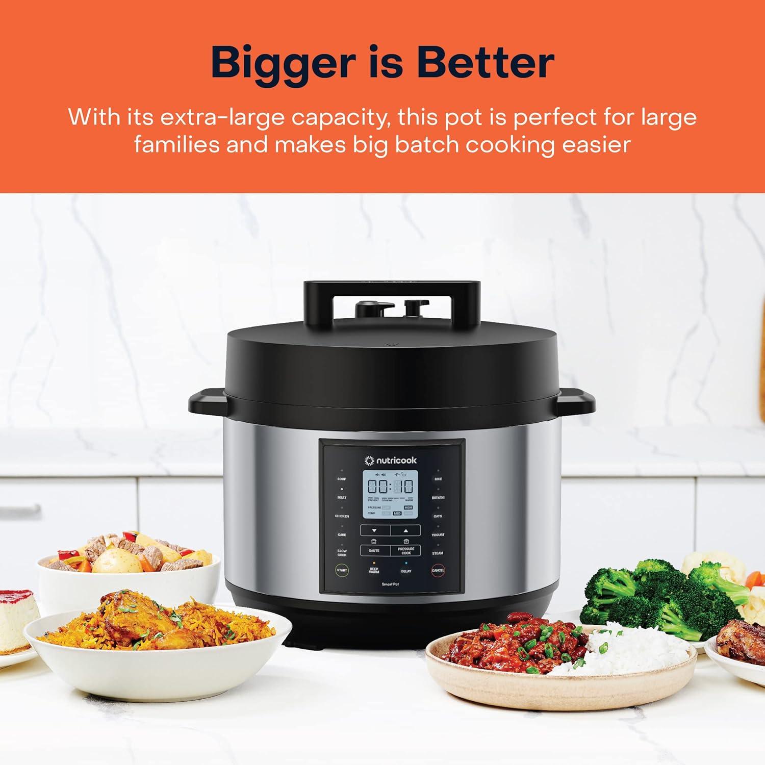 Nutricook Smart Pot 2 1500 Watts - Stainless steel Nutricook Smart Pot 2 1500 Watts - Stainless steel