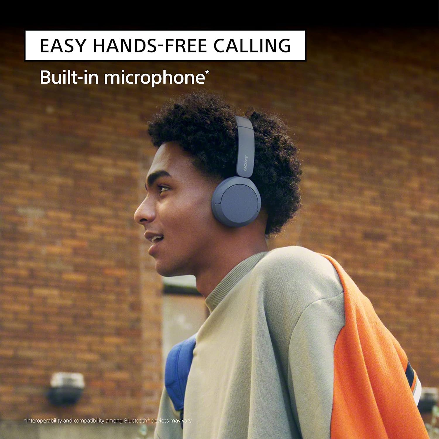 Sony WH-CH520 Wireless Headphones - White