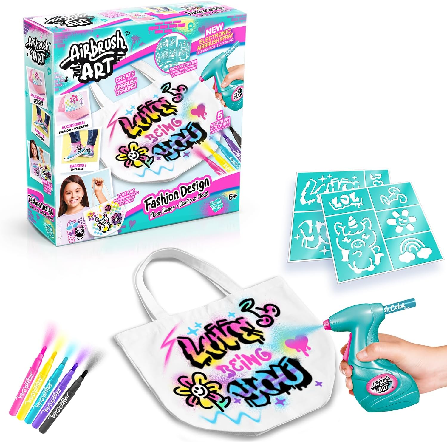 Airbrush Fashion Design Kit