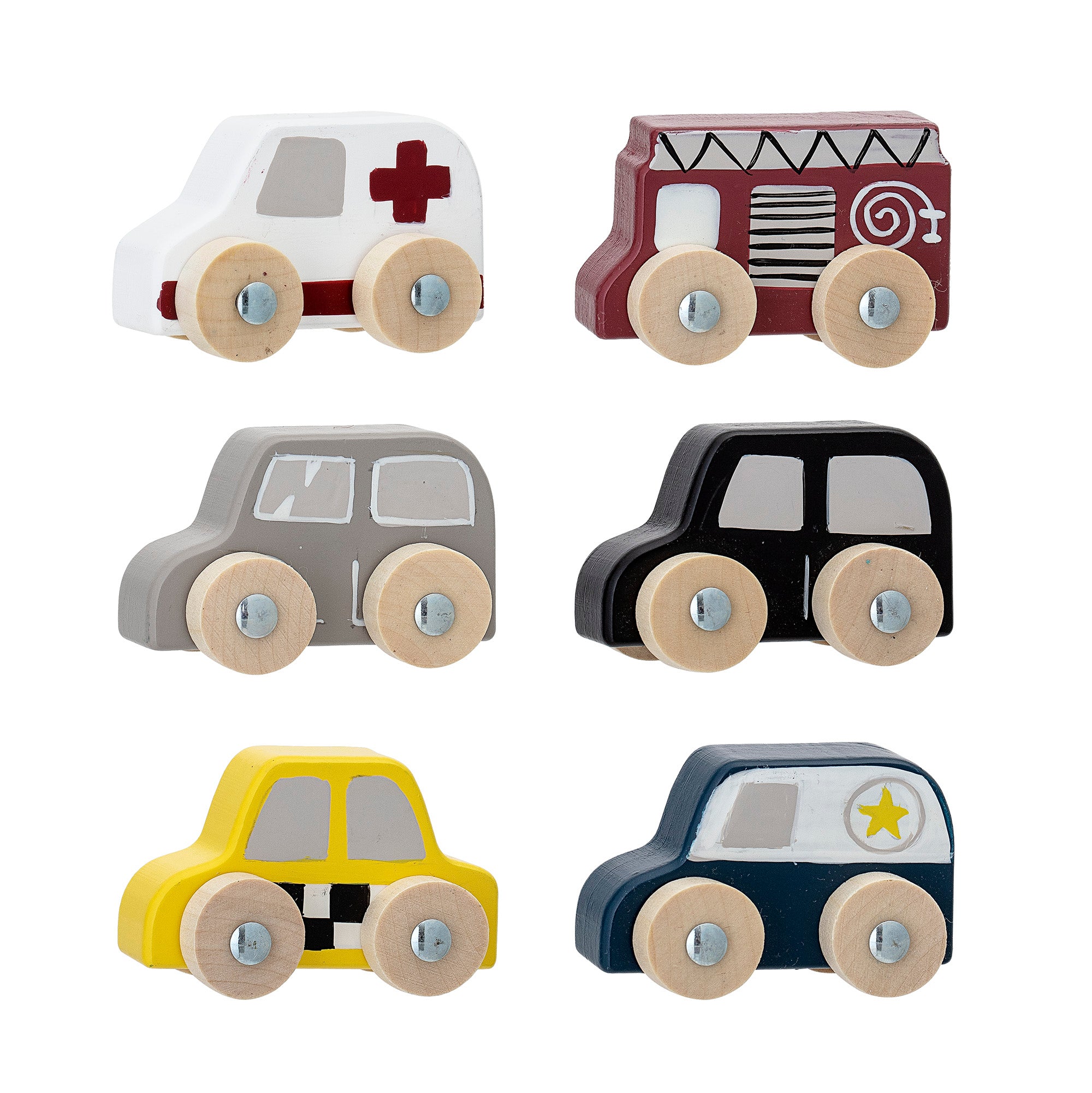 Avin Toy Car, Multi, FSC®100%, MDF