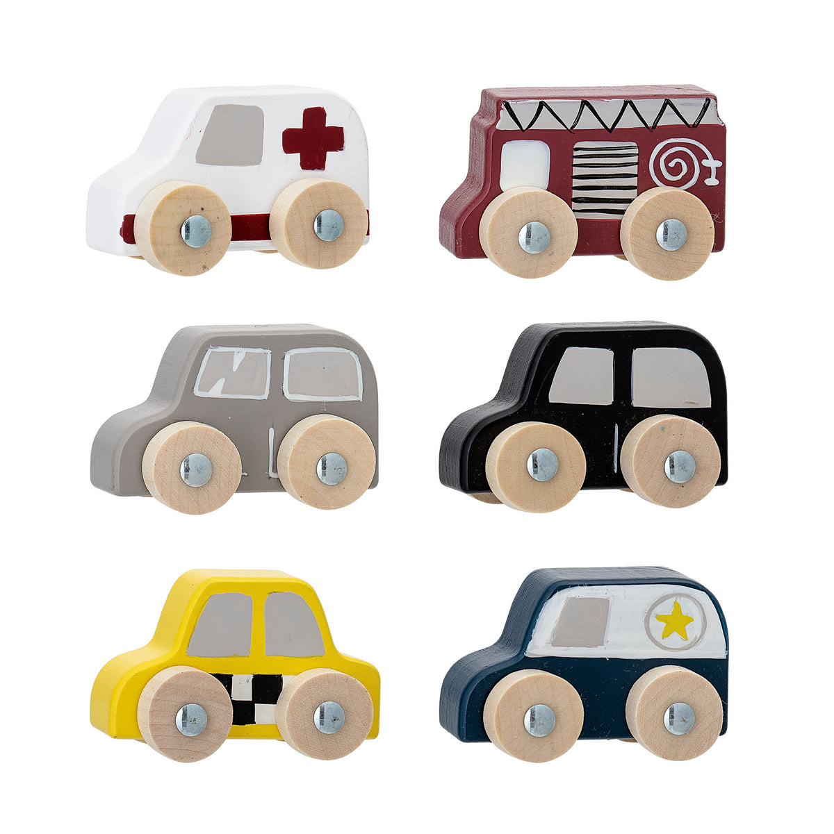 Avin Toy Car, Multi, FSC®100%, MDF