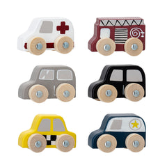 Avin Toy Car, Multi, FSC®100%, MDF