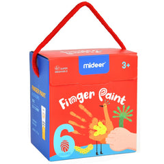 Mideer Finger paints - 6 colours