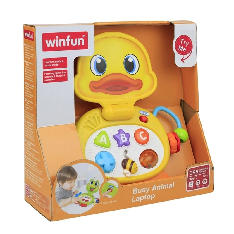 Busy Animal Laptop- Duckling - 08000A