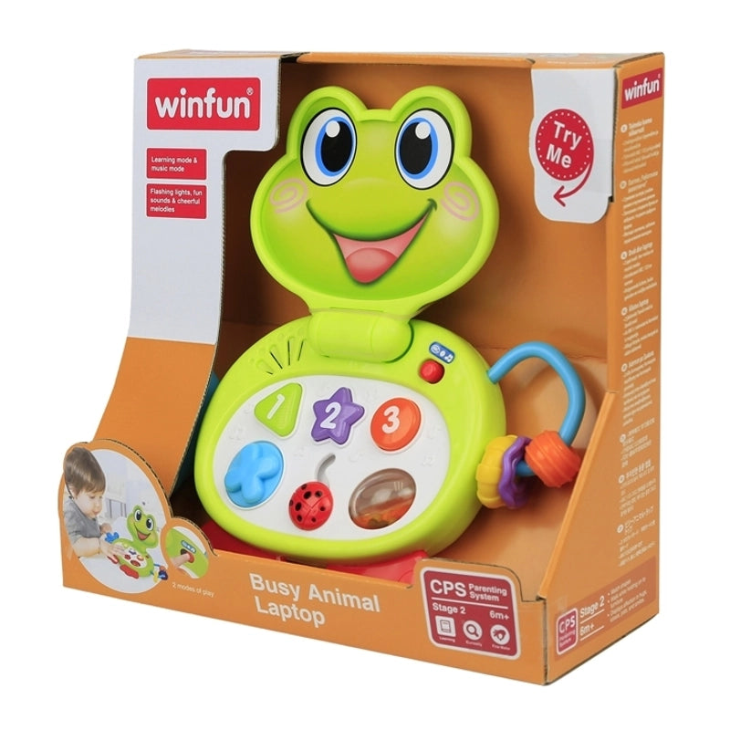 Busy Animal Laptop- Froggy - 08001A