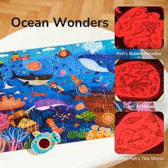 Mideer Mystery Reveal Puzzle - Ocean Secrets 35PCS