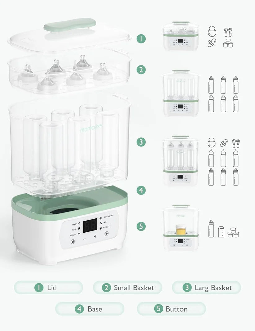 Bottle 8 in 1 Sterilizer and Dryer Bottle 8 in 1 Sterilizer and Dryer
