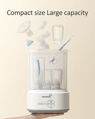 GROWNSY Electric Bottle Sterilizer and Dryer - Grey