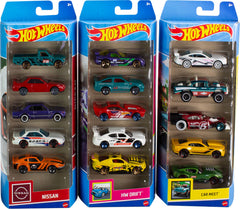 Hot Wheels 5-Car Gift Pack 01806 – 1:64 Die-Cast Starter Collection