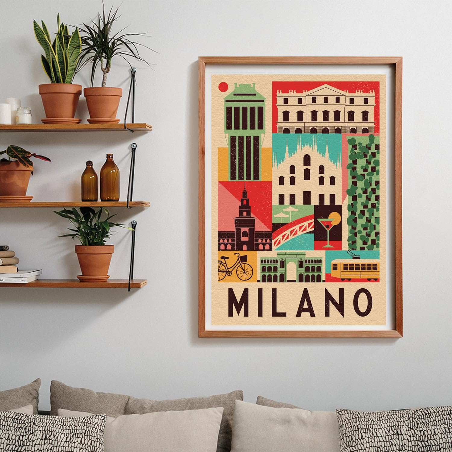 The City Milano - 1000 Pieces Puzzle City