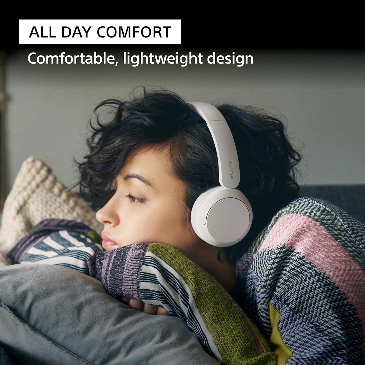 Sony WH-CH520 Wireless Headphones - White Sony WH-CH520 Wireless Headphones - White
