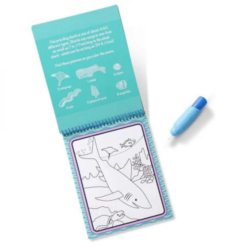 Melissa & Doug Water Wow! Reveal Pad - Under The Sea