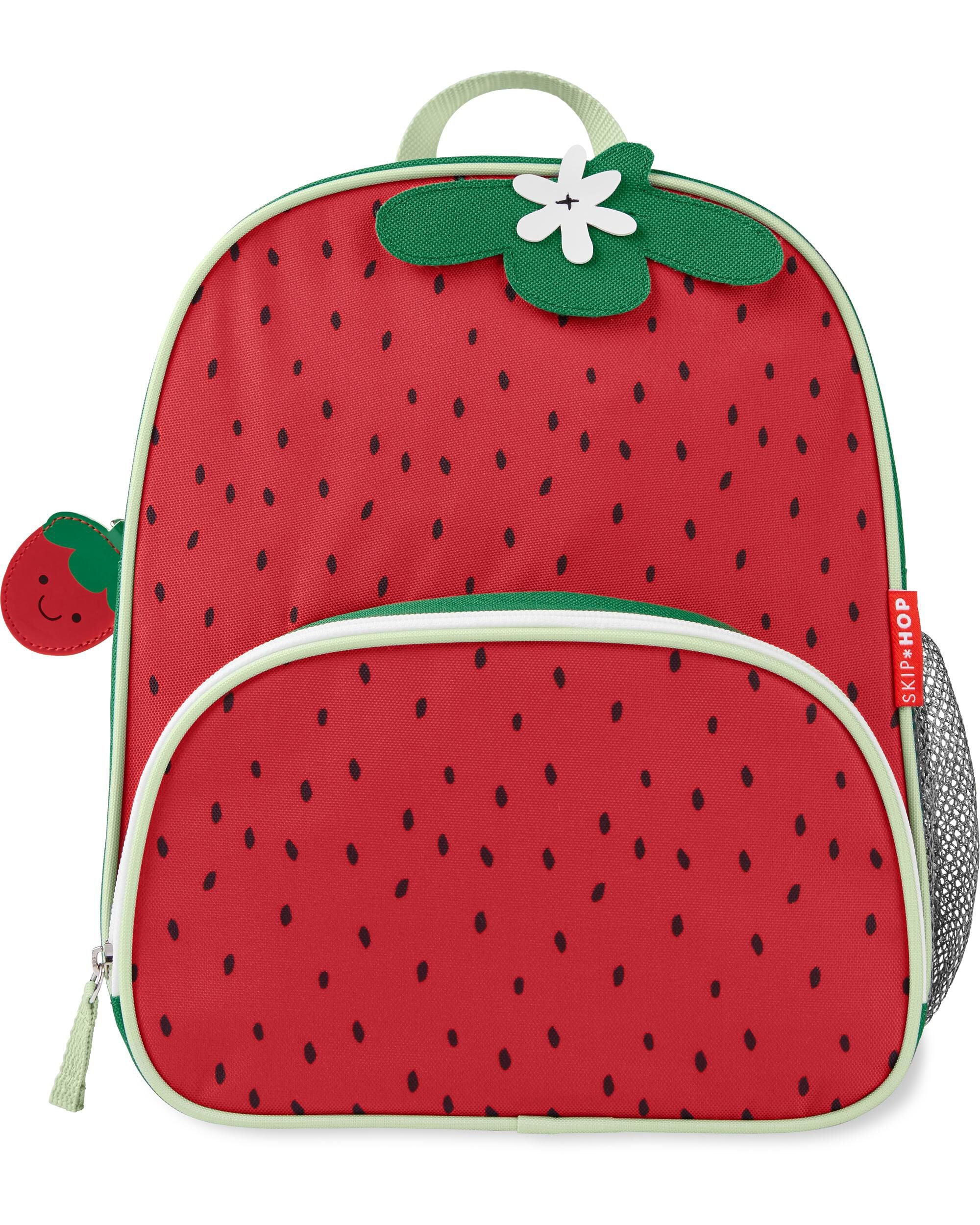 Skip Hop Spark Style Little Kid Backpack - Strawberry side view