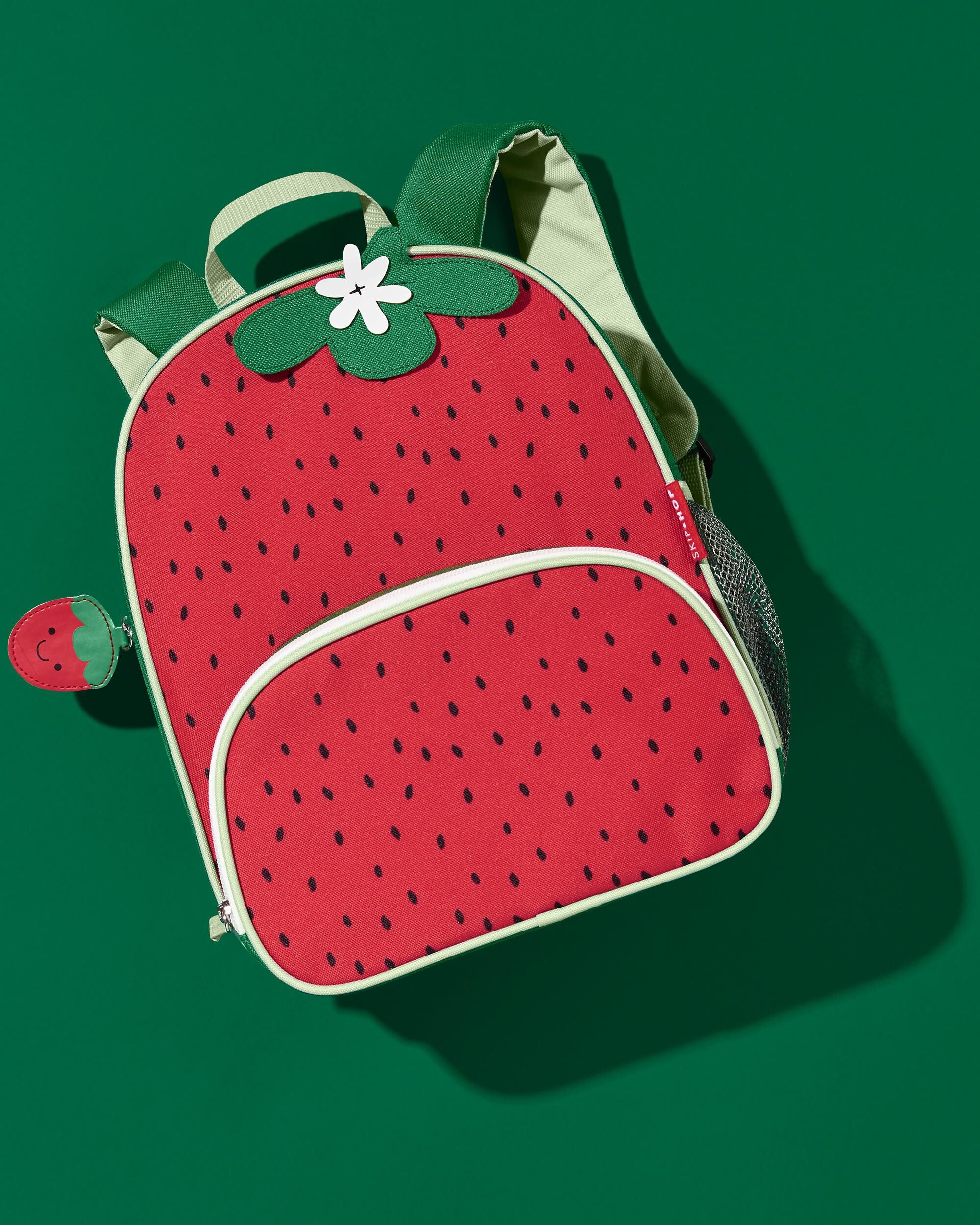 Skip Hop Spark Style Little Kid Backpack - Strawberry detail