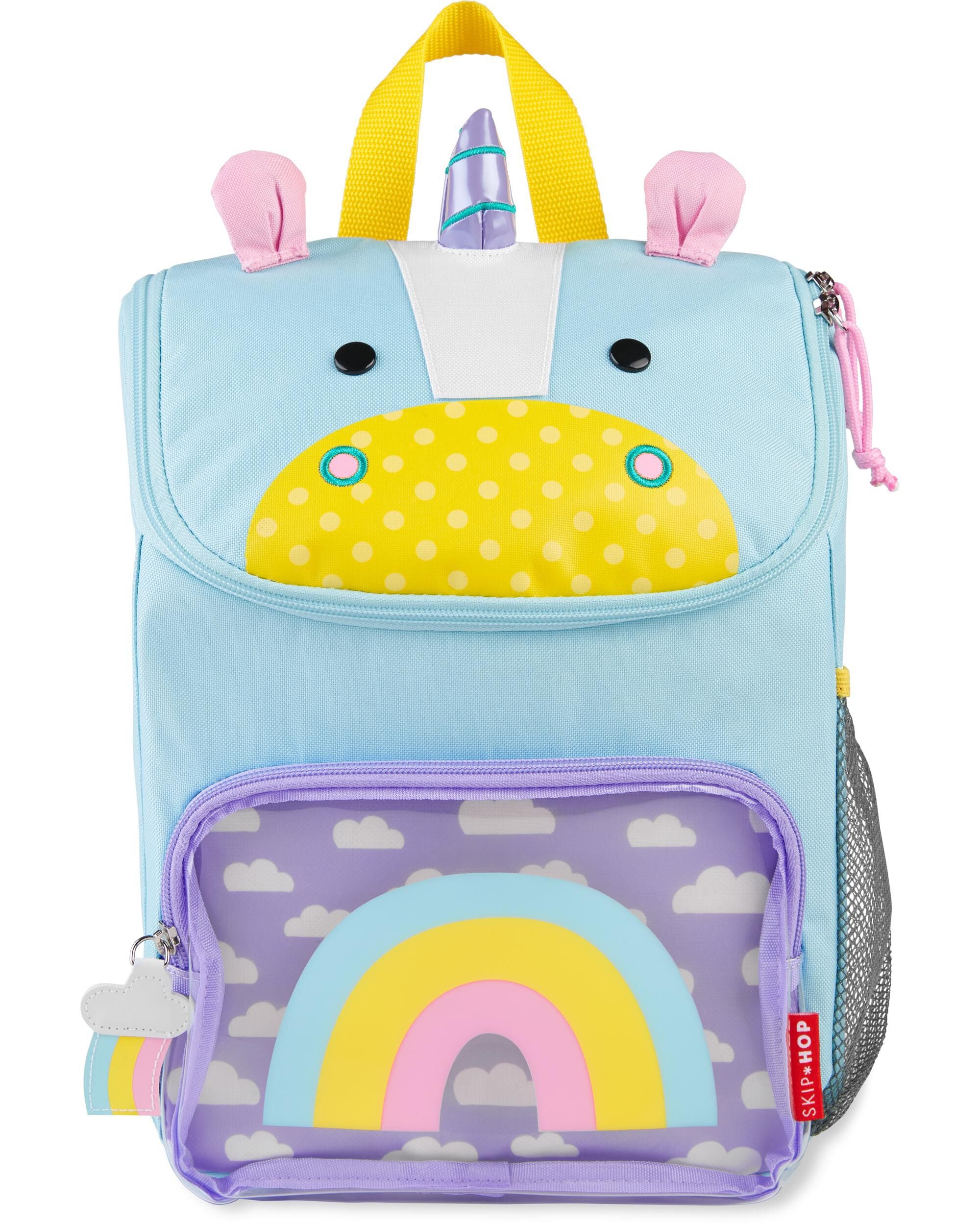 Skip Hop Zoo Big Kid Backpack - Unicorn side view