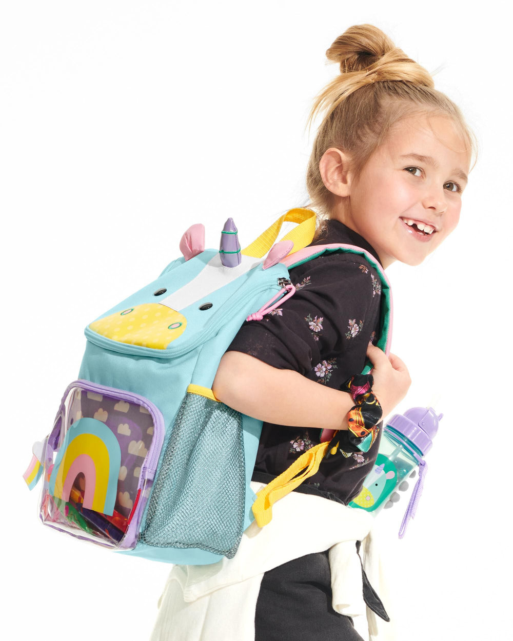 Skip Hop Zoo Big Kid Backpack - Unicorn detail