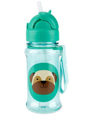 Skip Hop Zoo Tritan Straw Bottle - Pug
