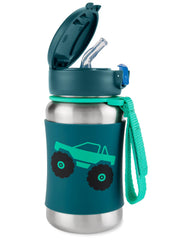 Skip Hop Spark Style Stainless Steel Straw Bottle - Truck detail