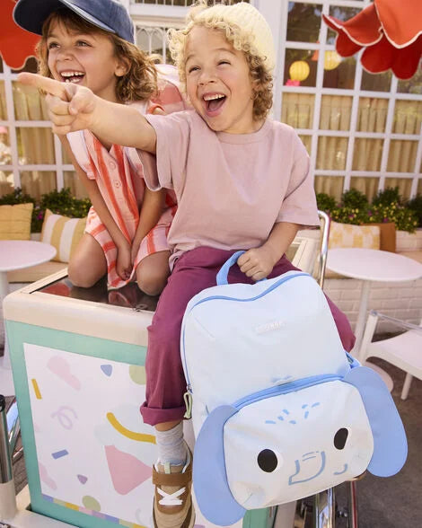 Skip Hop Besties Squad Toddler Backpack - Emmett Elephant detail