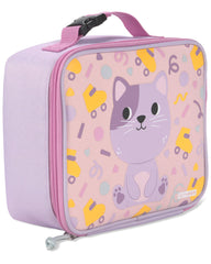 Skip Hop Besties Squad Insulated Lunch Bag - Cleo Cat open view