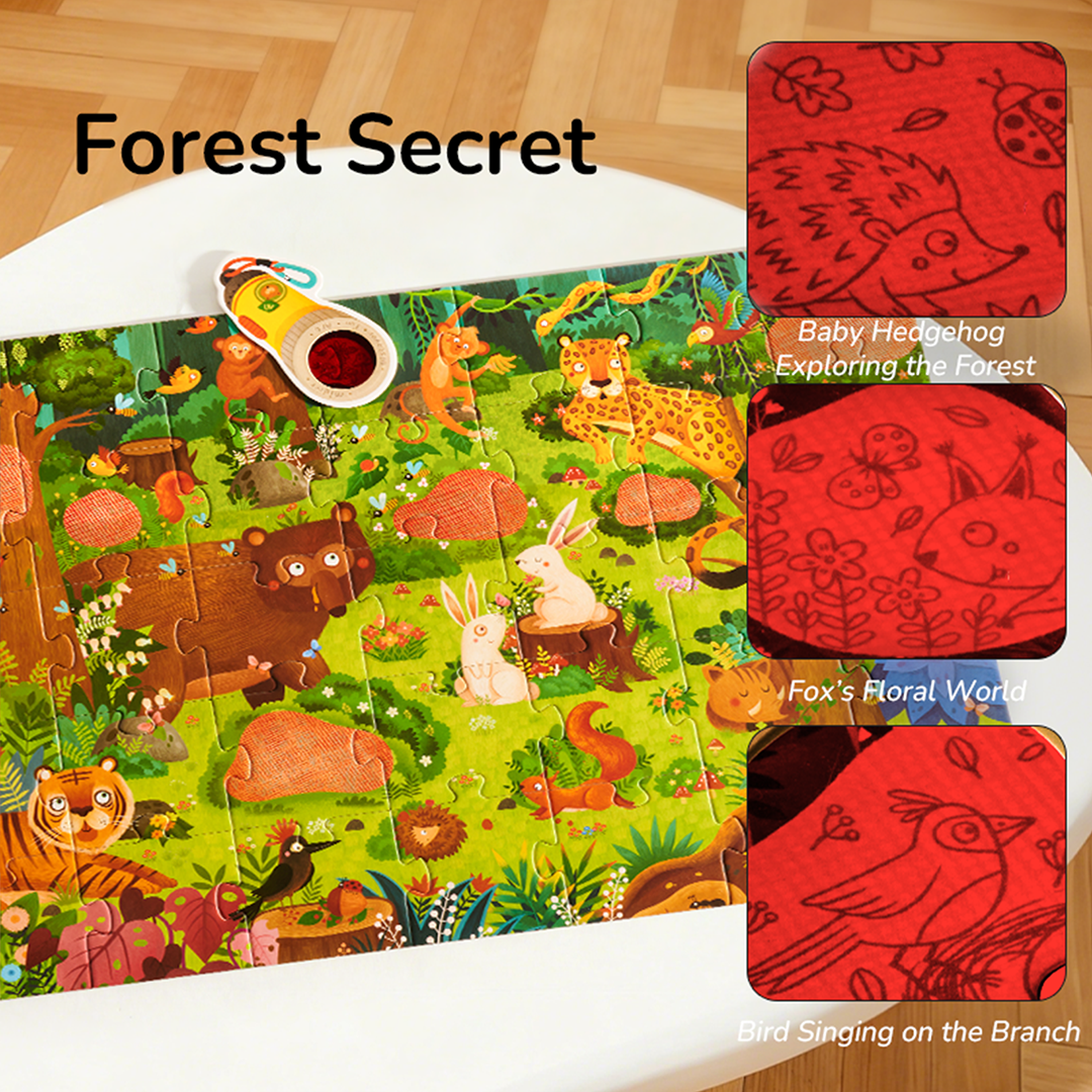 Mideer Mystery Reveal Puzzle - Forest Mysteries 35PCS
