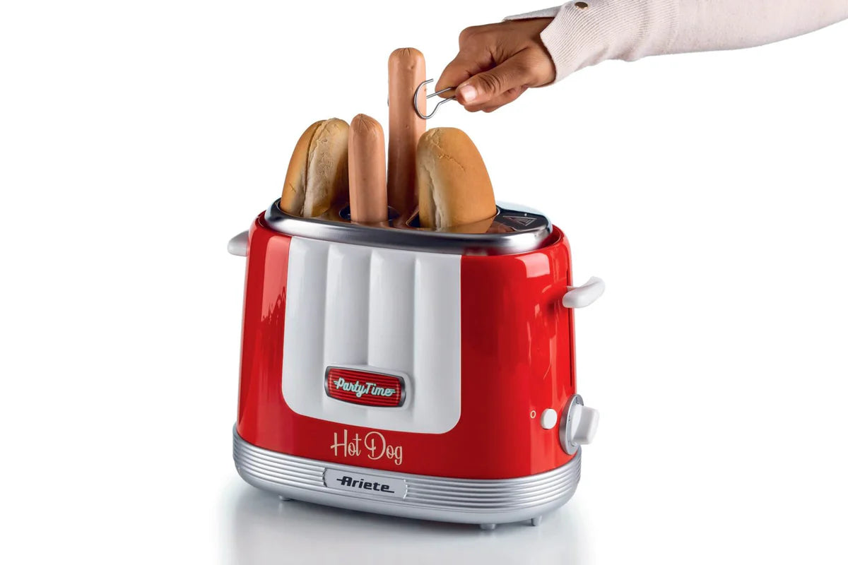 Ariete Hotdog Maker - Red Ariete Hotdog Maker - Red