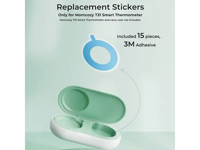 Momcozy Smart Baby Thermometer Replacement Stickers (T31)
