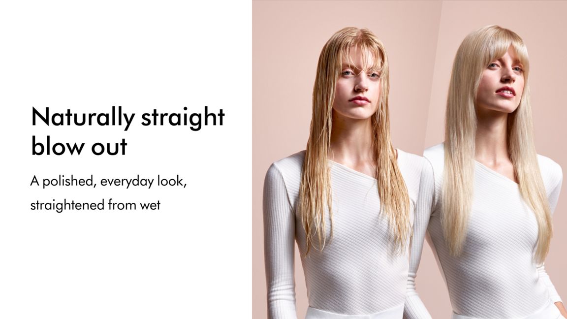 Dyson Airstrait dryer and straightener - Amber silk