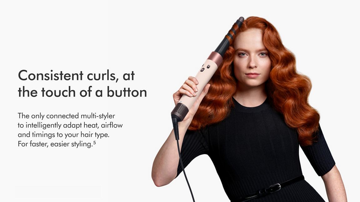 Dyson Airwrap i.d. multi-styler and dryer Straight+Wavy - Jasper Plum