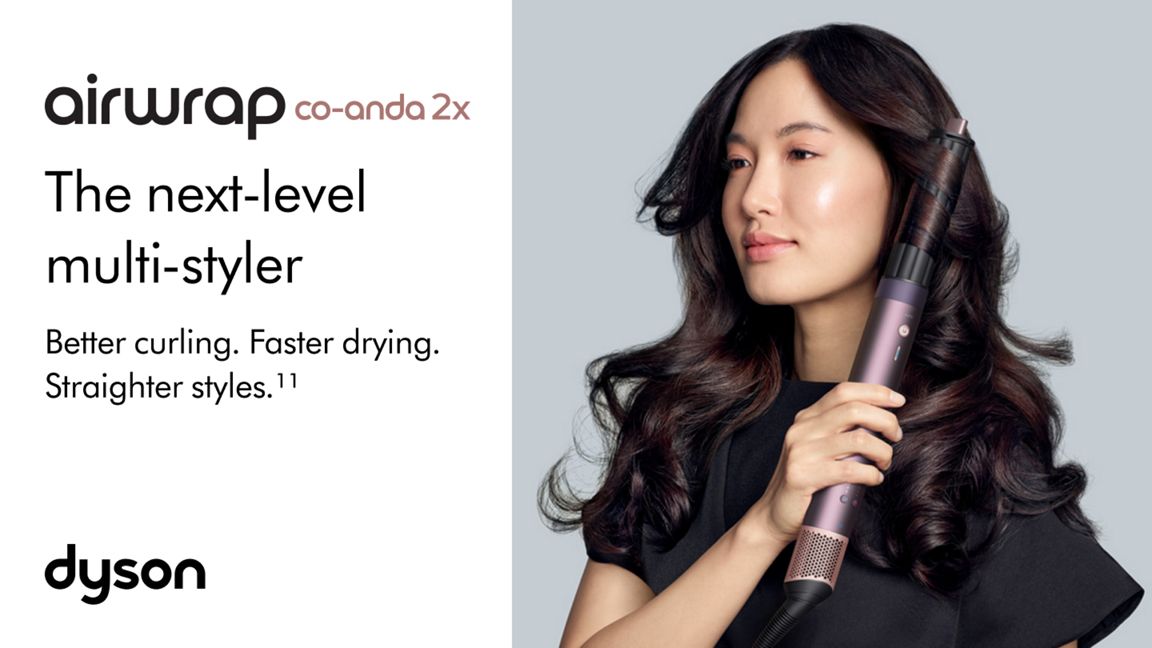 Dyson Airwrap Co-anda2x™ multi-styler and dryer Straight+Wavy - Jasper Plum Dyson Airwrap Co-anda2x™ multi-styler and dryer Straight+Wavy - Jasper Plum