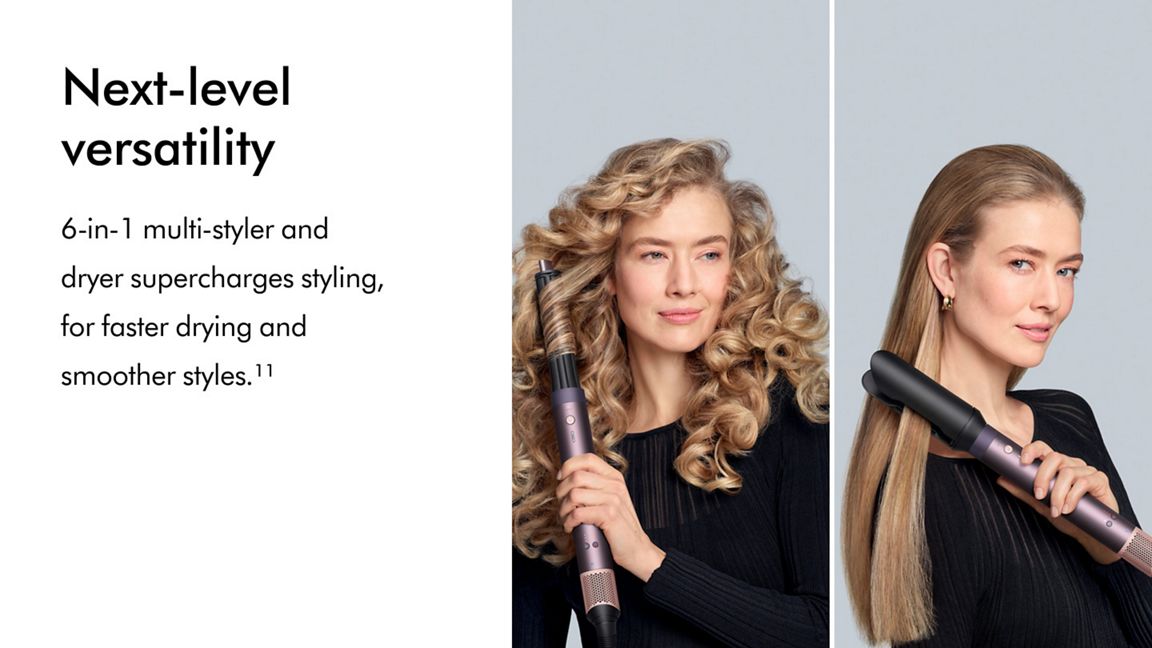 Dyson Airwrap Co-anda2x™ multi-styler and dryer Straight+Wavy - Jasper Plum