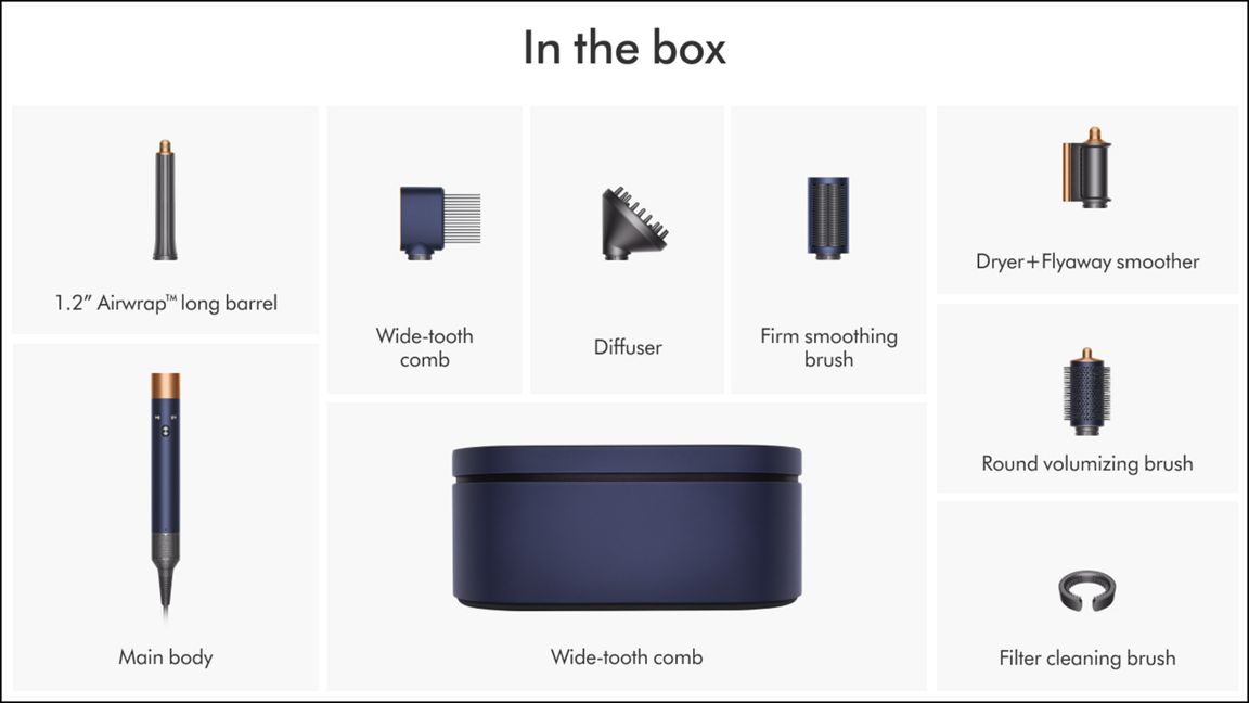 Dyson Airwrap Multistyler Diffuse - Prussian Blue