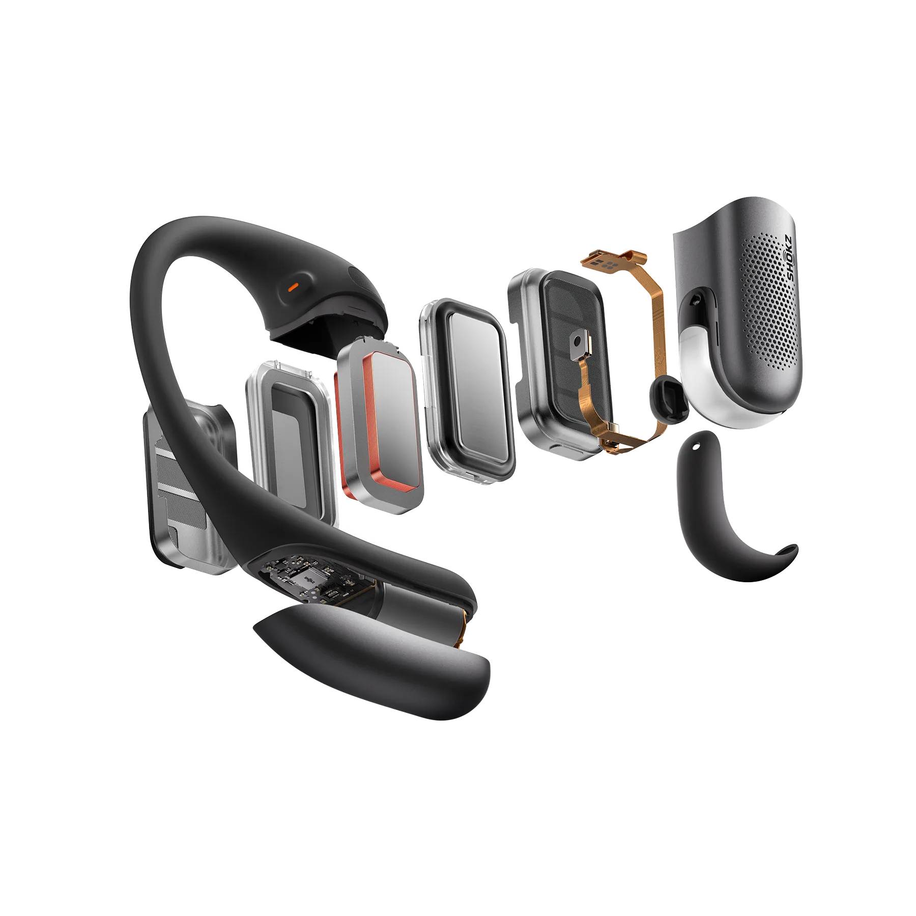 Shokz OpenFit Pro Black - detail view
