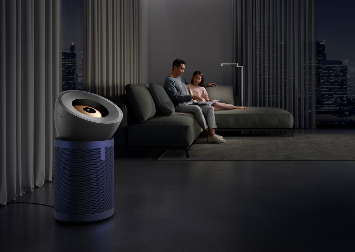 Dyson Purifier Big+Quiet Formaldehyde BP03 in Nickel and Prussian blue