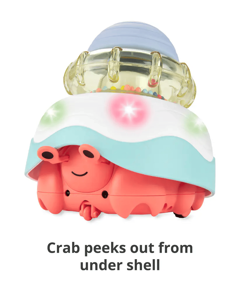 Baby Stack & Crawl 4-in-1 Crab Baby Crawl Toy